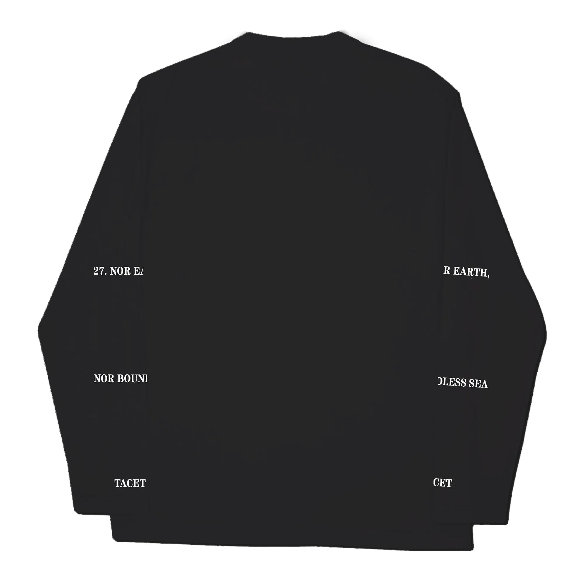 Black Long Sleeve Tee - Image 2